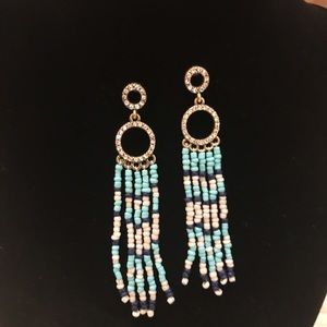 Sold.... beaded earrings